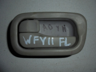 Ручка двери внутренняя, NISSAN, WINGROAD, WFY11, QG15DE, 2000, F, L