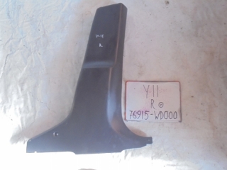 Накладка на стойку, NISSAN, WINGROAD, WFY11, QG15DE, 2000, R, низ, 76915-WD000