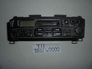 Магнитола, NISSAN, WINGROAD, WFY11, QG15DE, 2000, 28111-WDOOO