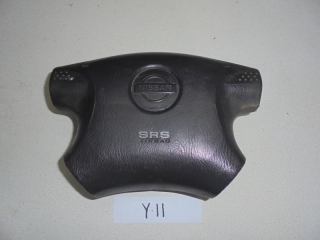 Подушка безопасности водителя, NISSAN, WINGROAD, WFY11, QG15DE, 2000