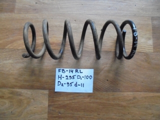 Пружина, NISSAN, SUNNY, FB14, GA15DE, 1997, R