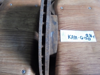 Диск тормозной, RENAULT, KANGOO, K7J700, 2008, F