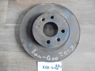 Диск тормозной, RENAULT, KANGOO, K7J700, 2008, F