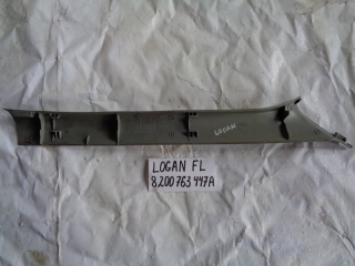 Накладка на стойку, RENAULT, LOGAN, LS12, K7MF711, 2005, F, L, 8200763447