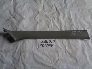 Накладка на стойку, RENAULT, LOGAN, LS12, K7MF711, 2005, F, R, 8200210493