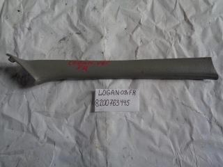 Накладка на стойку, RENAULT, LOGAN, LS12, K7MF711, 2005, F, R, верх, 8200763445)