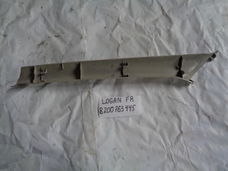 Накладка на стойку, RENAULT, LOGAN, LS12, K7MF711, 2005, F, R, 8200763445