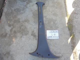Накладка на стойку, RENAULT, LOGAN, LS12, K7MF711, 2005, L, верх, 8200804512