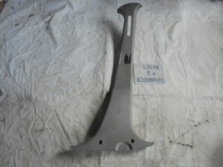 Накладка на стойку, RENAULT, LOGAN, LS12, K7MF711, 2005, R, 8200804513