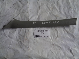 Накладка на стойку, RENAULT, LOGAN, LS12, K7MF711, 2005, F, L, 8200210392