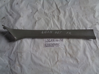 Накладка на стойку, RENAULT, LOGAN, LS12, K7MF711, 2005, F, R, 8200210495