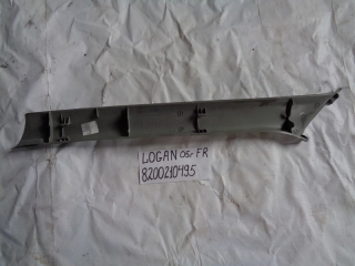Накладка на стойку, RENAULT, LOGAN, LS12, K7MF711, 2005, F, R, 8200210495