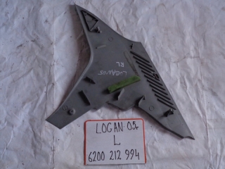 Накладка на стойку, RENAULT, LOGAN, LS0H, K7MF710, 2009, R, L, верх, 8200212994