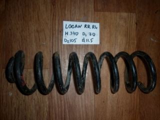 Пружина, RENAULT, LOGAN, LS0H, K7MF710, 2009, R