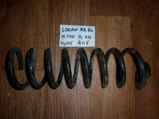 Пружина, RENAULT, LOGAN, LS0H, K7MF710, 2009, R