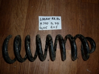 Пружина, RENAULT, LOGAN, LS0H, K7MF710, 2009, R