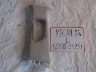 Накладка на стойку, RENAULT, MEGANE, LM05, K4MC813, 2007, L, верх, 8200034957