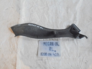 Накладка на крыло внутренняя, RENAULT, MEGANE, LM05, K4MC813, 2007, R, L, 8200114428