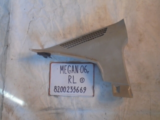 Накладка на стойку, RENAULT, MEGANE, LM05, K4MC813, 2007, R, L, верх, 8200235669