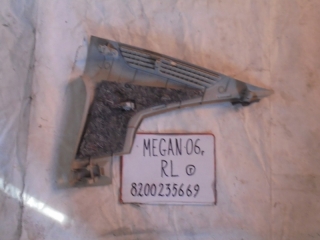 Накладка на стойку, RENAULT, MEGANE, LM05, K4MC813, 2007, R, L, верх, 8200235669