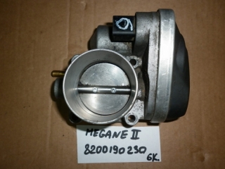 Дроссельная заслонка, RENAULT, MEGANE, LM05, K4MC813, 2007, 8200190230