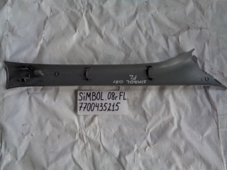 Накладка на стойку, RENAULT, SYMBOL, LB, K7JA700, 2008, F, L, верх, 7700435215