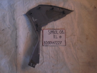 Накладка на стойку, RENAULT, SYMBOL, LB, K7JA700, 2008, R, L, верх, 8200447227
