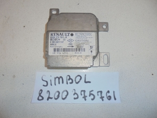 Блок управления airbag, RENAULT, SYMBOL, LB, K7JA700, 2008, 8200375761