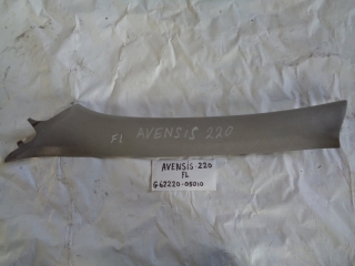 Накладка на стойку, TOYOTA, AVENSIS, T220, 7A-FE, 1998, F, L, верх, 62220-05010