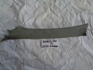Накладка на стойку, TOYOTA, AVENSIS, T220, 7A-FE, 1998, F, L, 62220-20080