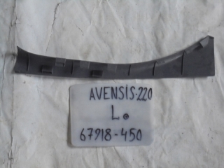 Пластик салона, TOYOTA, AVENSIS, T220, 7A-FE, 1998, 67918-450