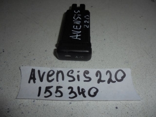 Кнопка включения кондиционера, TOYOTA, AVENSIS, T220, 7A-FE, 1998