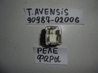 Реле, TOYOTA, AVENSIS, T220, 7A-FE, 1998, 90987-02006