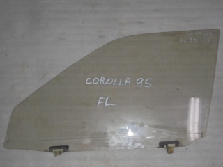 Стекло двери, TOYOTA, COROLLA, AE95, 4A-FE, 89-91, F, L