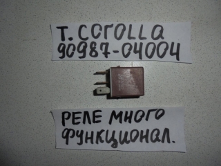 Реле, TOYOTA, COROLLA, AE100, 5A-FE, 1993, 90987-04004
