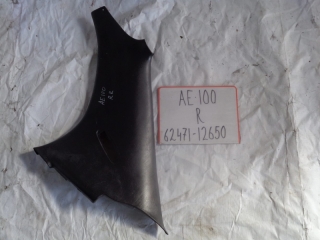 Накладка на стойку, TOYOTA, COROLLA, AE100, 5A-FE, 1993, R, R, верх, 62471-12650