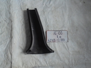 Накладка на стойку, TOYOTA, COROLLA, AE100, 5A-FE, 1993, R, низ, 62413-12180
