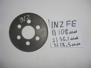 Шайба маховика, TOYOTA, COROLLA, NZE121, 1NZ-FE, 2001