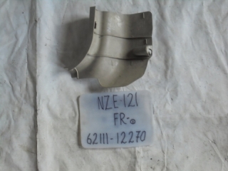 Накладка на стойку, TOYOTA, COROLLA, NZE121, 1NZ-FE, 2001, F, R, низ, 62111-12270