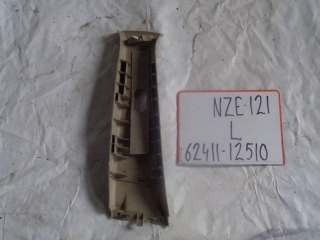 Накладка на стойку, TOYOTA, COROLLA, NZE121, 1NZ-FE, 2001, L, верх, 62411-12510