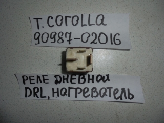 Реле, TOYOTA, COROLLA RUNX, ZZE122, 1ZZ-FE, 2003, 90987-02016