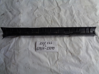 Накладка на порог внутренняя, TOYOTA, COROLLA RUNX, ZZE122, 1ZZ-FE, 2003, F, L, 67914-13040