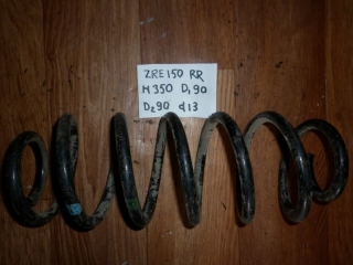 Пружина, TOYOTA, COROLLA, ZZE150, 1ZR-FE, 2008, R