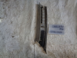 Накладка на стойку, TOYOTA, COROLLA, ZZE150, 1ZR-FE, 2008, F, R, верх, 52210-12420