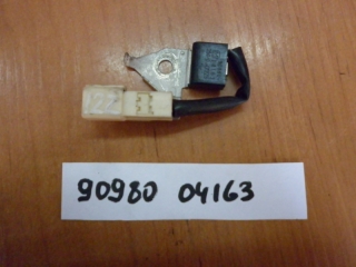 Конденсатор, TOYOTA, COROLLA RUNX, ZZE122, 1ZZ-FE, 2003, 90980 04163