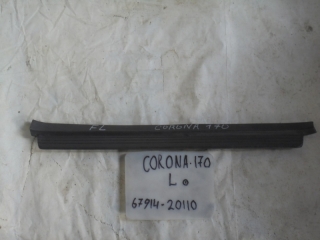 Накладка на порог внутренняя, TOYOTA, CORONA, AT170, 5A-FE, 1990, F, L, 67914-20110