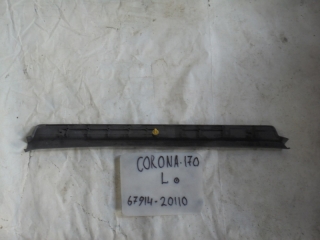 Накладка на порог внутренняя, TOYOTA, CORONA, AT170, 5A-FE, 1990, F, L, 67914-20110