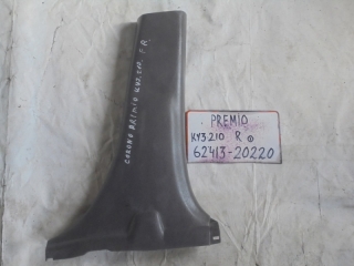 Накладка на стойку, TOYOTA, CORONA PREMIO, AT211, 7A-FE, 1998, R, низ, 62413-20220