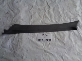 Накладка на стойку, TOYOTA, CORONA SF, ST190, 4S-FE, 1992, F, L, верх, 62212-20230