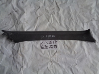 Накладка на стойку, TOYOTA, CORONA SF, ST190, 4S-FE, 1992, F, R, верх, 62211-20230